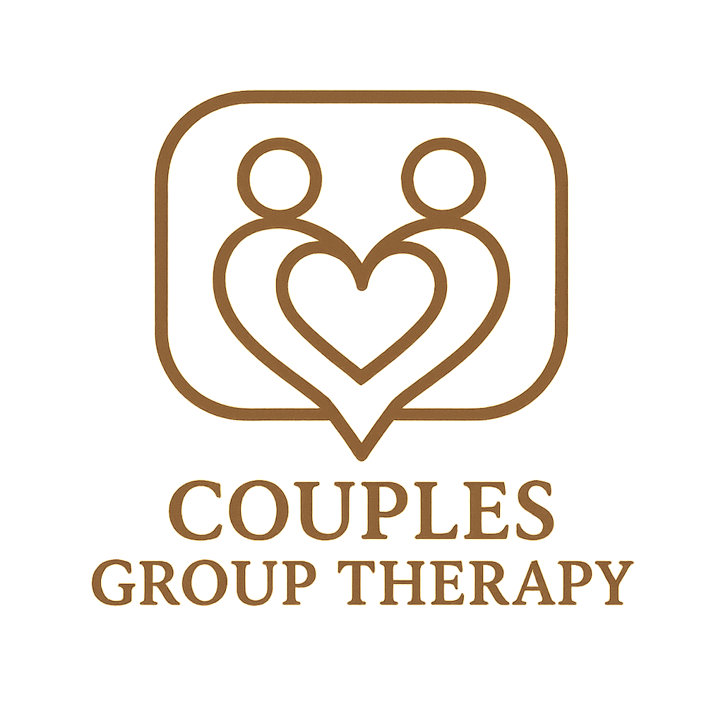 un logo pour un thÃ©rapeute de groupe de paroles pour couples, None